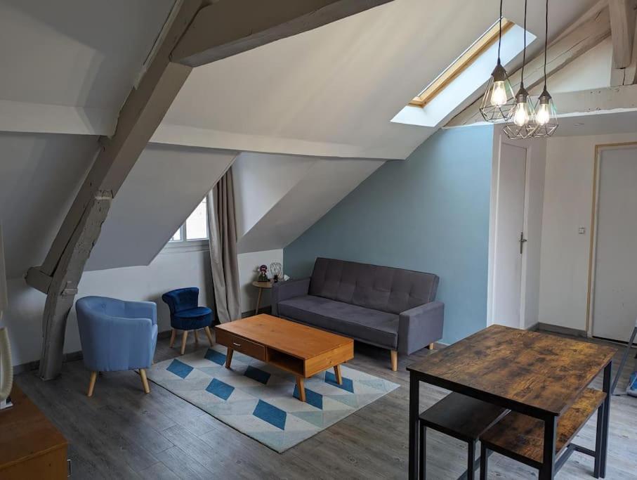 Appartement Terrasse Rouen Buitenkant foto