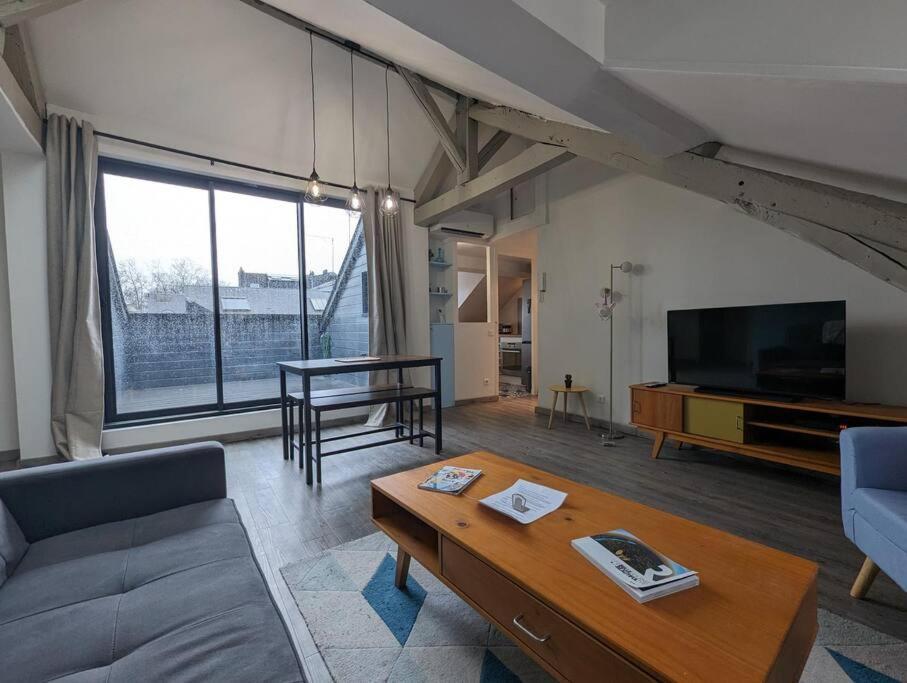 Appartement Terrasse Rouen Buitenkant foto
