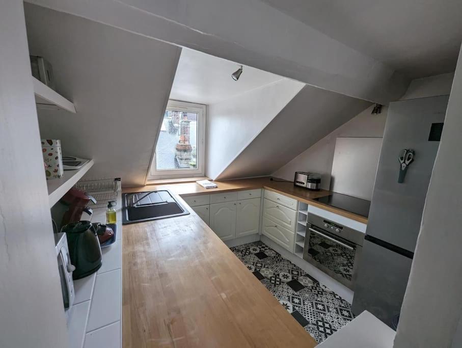 Appartement Terrasse Rouen Buitenkant foto