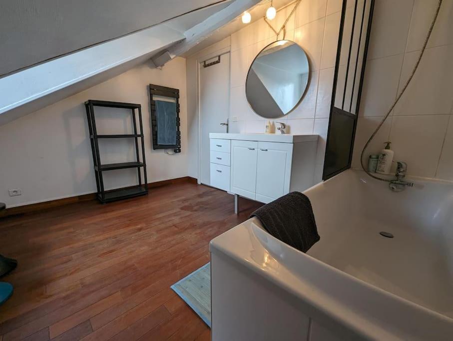 Appartement Terrasse Rouen Buitenkant foto