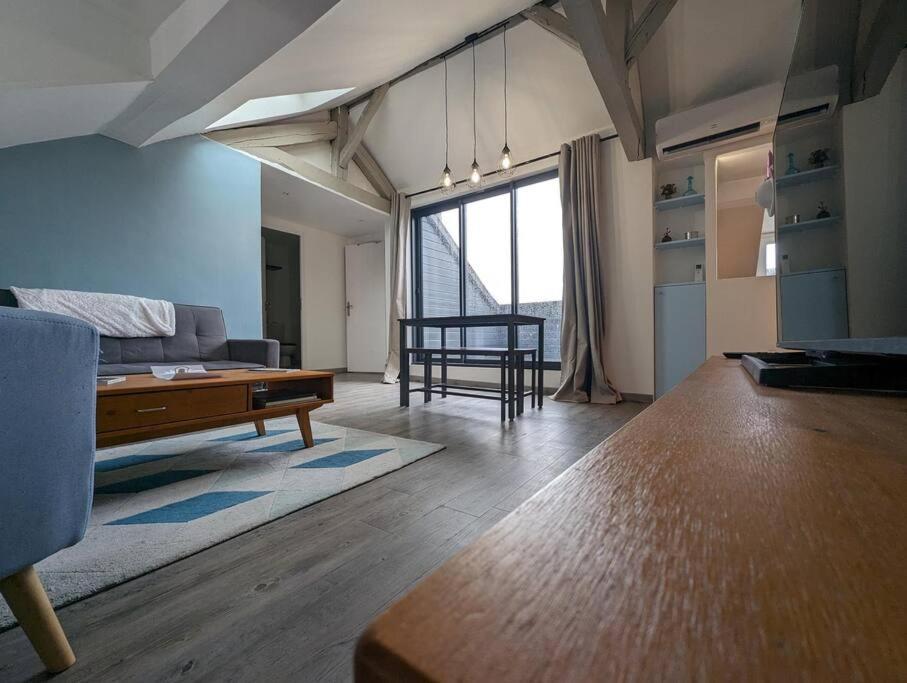 Appartement Terrasse Rouen Buitenkant foto